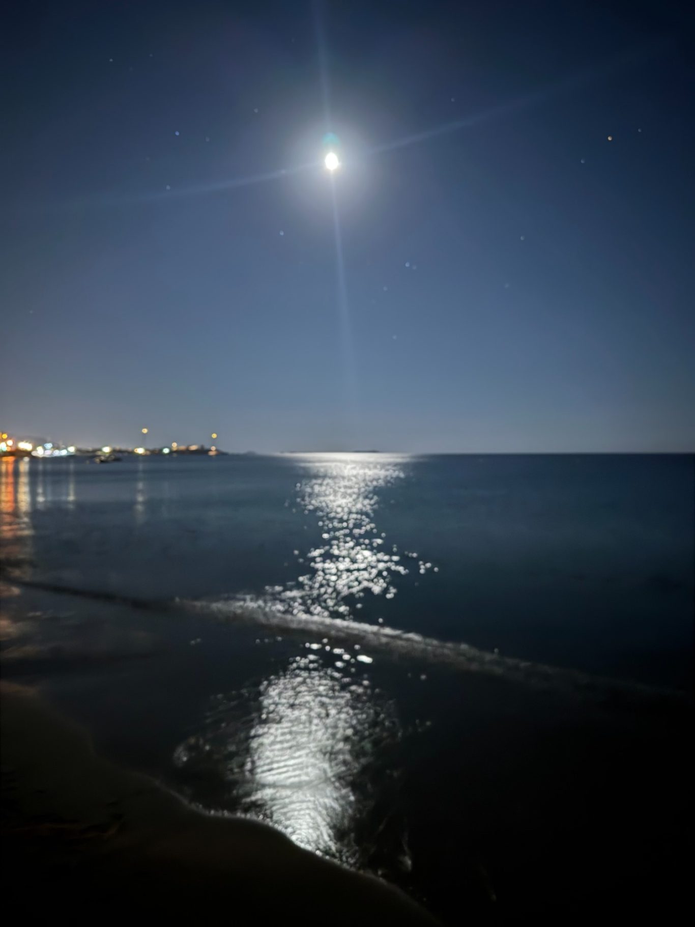 Agios Prokopikos moonlight